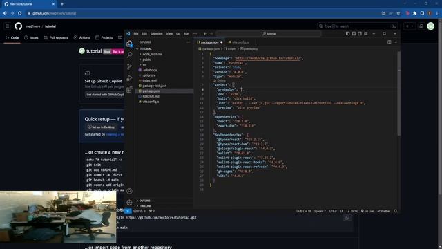 How to deploy a Vite / React application to GitHub pages смотреть онлайн