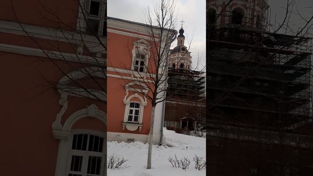 Москва. Донской монастырь. 26.12.2022. смотреть онлайн