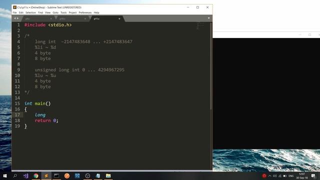 Programare pentru incepatori Limbajul C. Lectia 11. long int. unsigned long int. смотреть онлайн