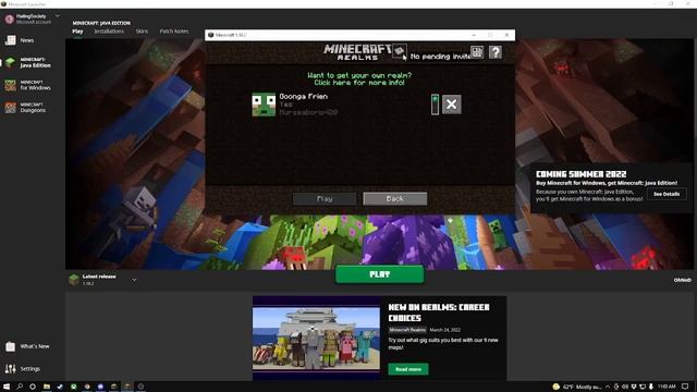 How I fixed my Minecraft Realm Invite Notification not showing Rage Edition (Rant) (PC) смотреть онлайн
