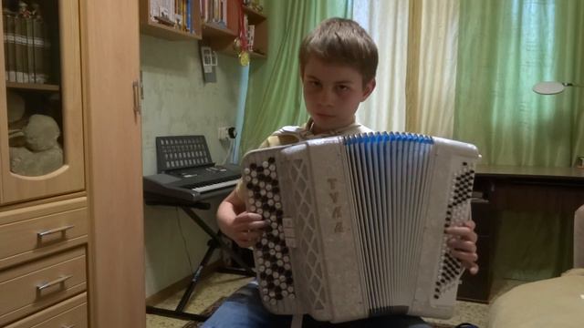 "Прощание славянки" на баяне. В.Агапкин смотреть онлайн