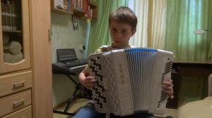 "Прощание славянки" на баяне. В.Агапкин