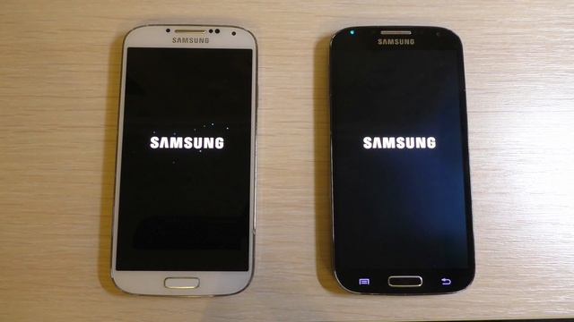 Samsung Galaxy S4 White Black Bootanimation