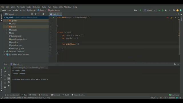 Getting Started with Kotlin: Creating Classes and Instances смотреть онлайн