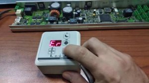 Программирование платы автоматической двери Geze