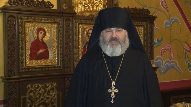 Игумен Олег (Осипов). Поздравление с Пасхой. смотреть онлайн