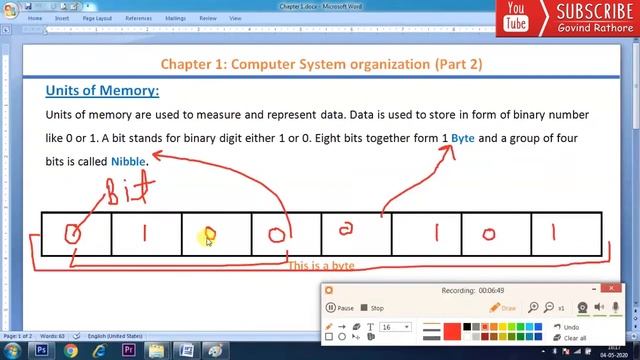 Units of Memory | Class 11 Computer Science with Python смотреть онлайн