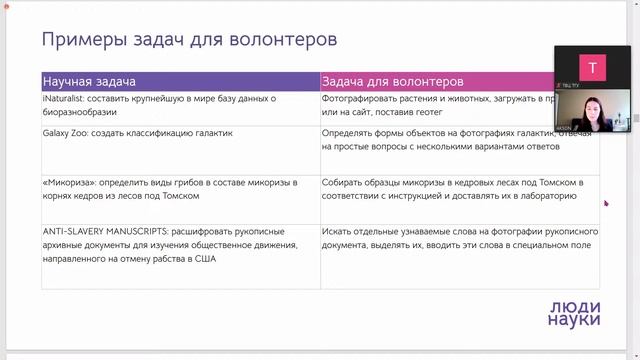 Мастер-класс: как волонтеры помогают решать научные задачи смотреть онлайн