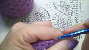 ШАЛЬ АНАНАСАМИ КРЮЧКОМ. МАСТЕР-КЛАСС.