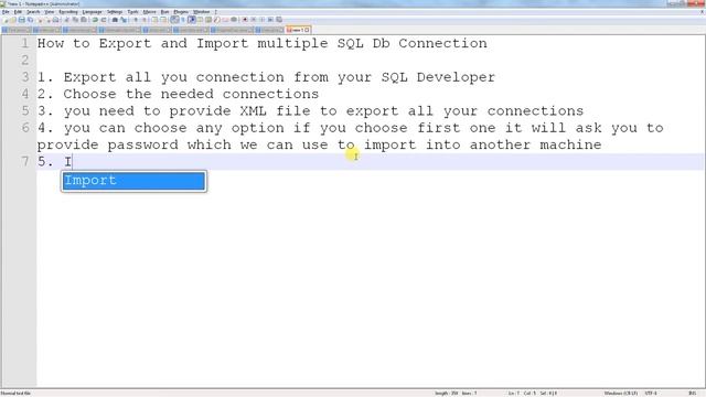 Import Export SQL Connectios смотреть онлайн