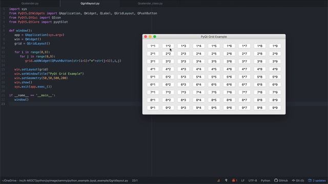 pyqt5 教學-- Qlayout смотреть онлайн