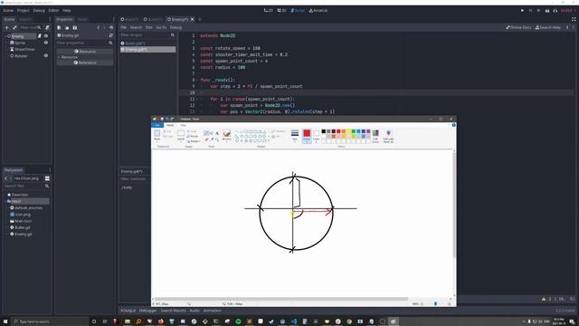 How to Make a Bullet Hell Projectile Pattern Generator in Godot смотреть онлайн