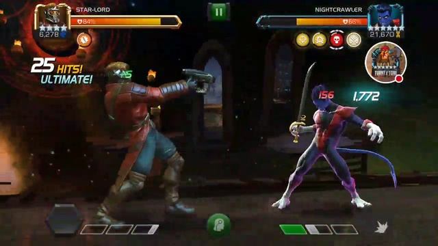 Uncollected 6* Nightcrawler bane node solo, easy when switched! Marvel Contest of Champions смотреть онлайн