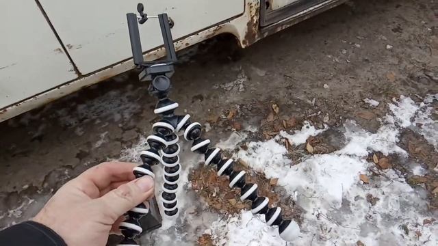 Где находится аккумулятор у ПАЗИКА.И штатив из Китая. смотреть онлайн