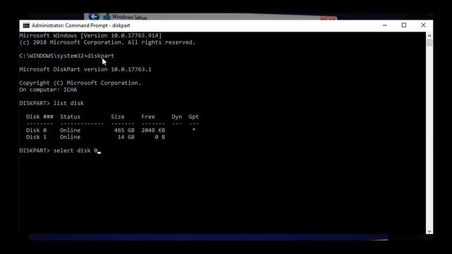Fix Windows Can't be installed on drive 0 partition error while install windows 10. смотреть онлайн