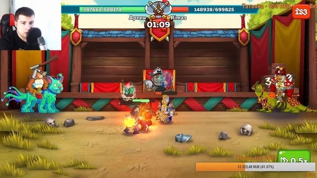 Разбор и тесты новых рун? Hustle Castle смотреть онлайн