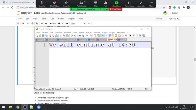 CS281 - Lab 5 - Section 1 - Spring 2021 смотреть онлайн