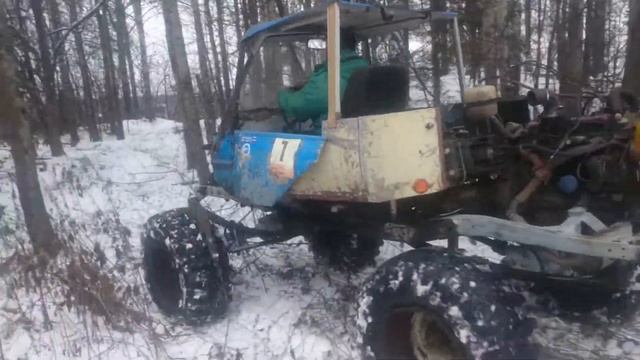 УАЗ на тракторных мостах смотреть онлайн