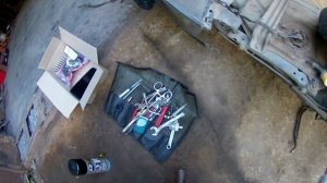 Замена сальника коленвала HONDA  Tact.