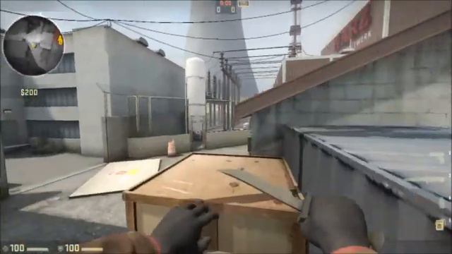 WA Запрыг без подсадки на бочку карта de nuke CSGO смотреть онлайн