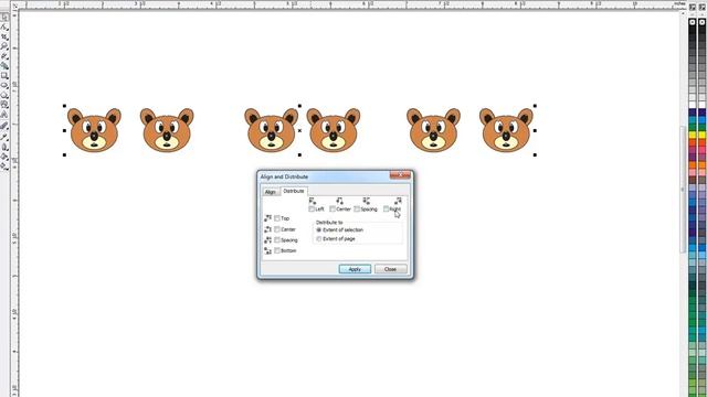CorelDraw - Lining Up and Spacing Out - Introduction to Align and Distribute plus the Blend tool смотреть онлайн