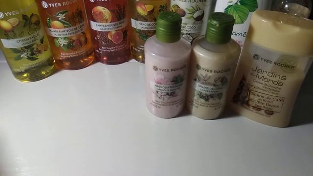 Моя ОГРОМНАЯ КОЛЛЕКЦИЯ ГЕЛЕЙ ИВ РОШЕ/YVES ROCHER смотреть онлайн