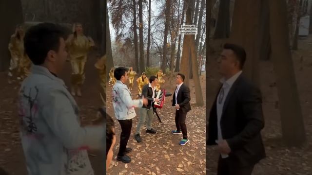 Jahongir Poziljonov Sakit Somedov Janob Rasul klip olish jarayoni! смотреть онлайн