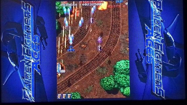 Raiden Fighters Jet 1CC Blue Javelin GamePlay смотреть онлайн