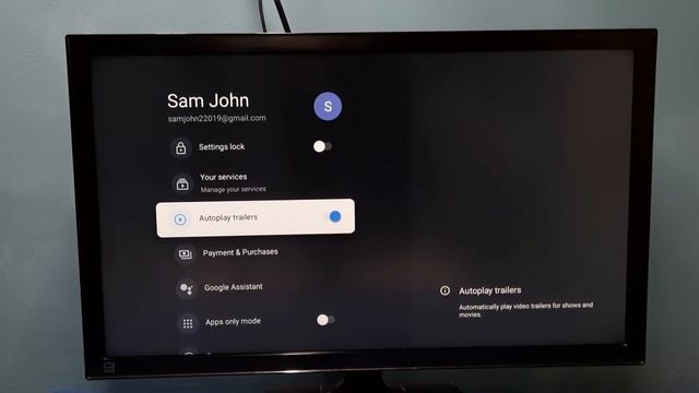 Google TV : How to Enable or Disable Autoplay Trailers смотреть онлайн