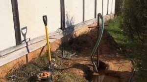 Вручную пробурили/Скважину на воду/ 23 метра 125 обсадной трубой/