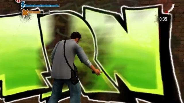 Прохождение Marck Ecko's Getting Up Часть #1 Начало,учимся рисовать,заброшенная школа. смотреть онлайн