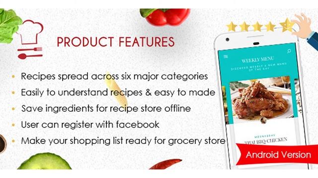 Foodie – Best Recipes Android App | Codecanyon Scripts and Snippets смотреть онлайн
