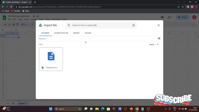 How to Import CSV into Google Sheets смотреть онлайн