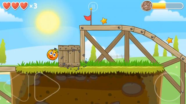 Как открыть апельсиновый шарик в red ball 4 смотреть онлайн