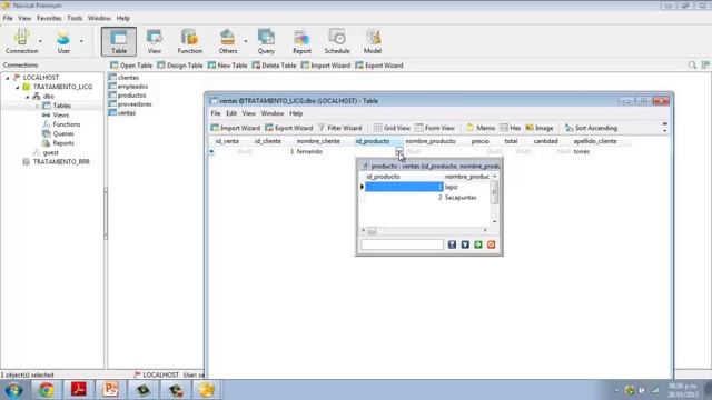 crear llaves foraneas en sql server / navicat смотреть онлайн