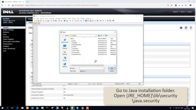 Dell idrac Connection Failed (Virtual Console) FIX смотреть онлайн