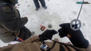 Ловля ФОРЕЛИ со льда. Разбираемся с ПРАКТИКОМ. Рыбалка с #OnlySpin