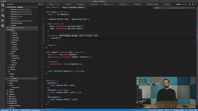 React: Passing Token Through the Header - [037] смотреть онлайн