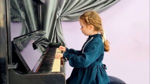 «Каприччио» В. Гаврилин / «Capriccio» V. Gavrilin (балет «Анюта»). Сидоренко Лия, 7 лет. Фортепиано