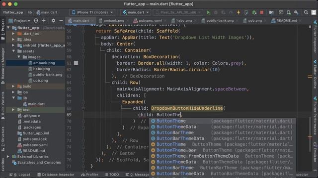 Flutter: Dropdown List With Images смотреть онлайн