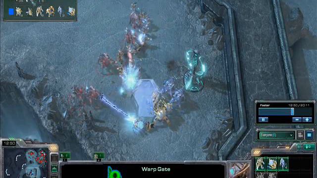 Cult of Kings Starcraft 2 Replay #4 Xel'Naga Caverns 1v1 pt2 смотреть онлайн