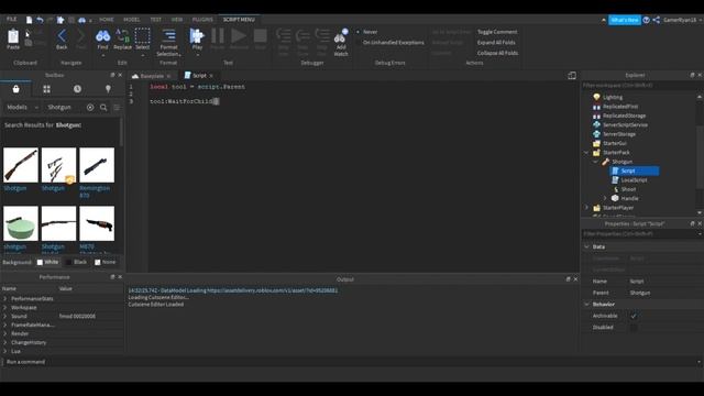 How to Make a Roblox Shotgun-type Weapon смотреть онлайн