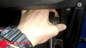 Замена воздушного и салонного фильтров Kia Rio X-line/Rio 4