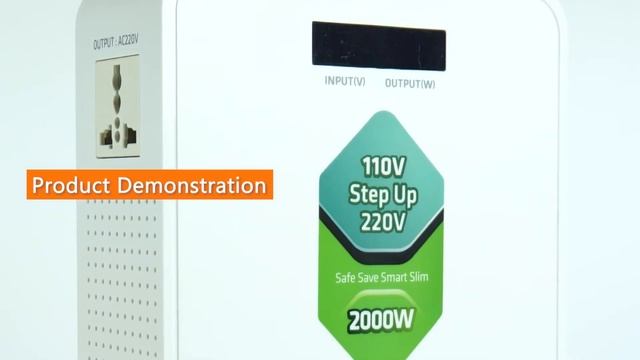 UMI Voltage Converter Transformer - Heavy Duty Step Up/Down Transformer - Circuit Breaker Protectio