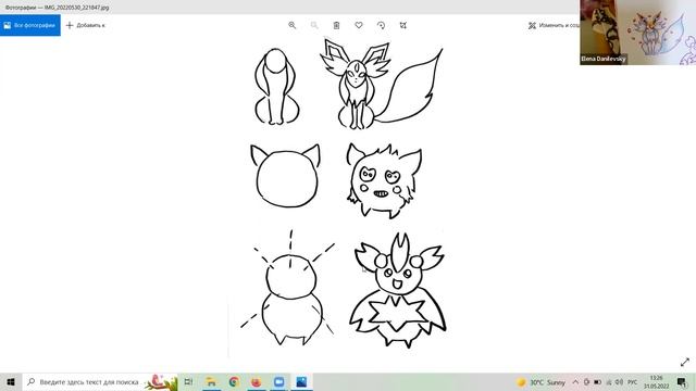 Рисуем героев мультфильма "Покемоны" ▶ Рисование героев мультфильмов смотреть онлайн