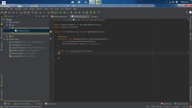 Android Studio Tutorial Español 1.57 - Uso de TextInputLayout смотреть онлайн