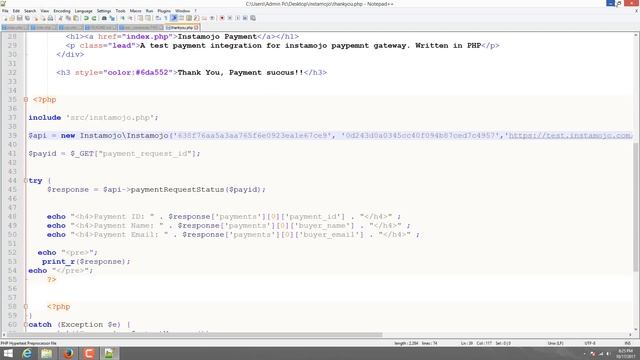 Integrate instamojo Payment gateway in PHP and MySQl - HackerRahul смотреть онлайн