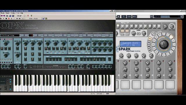 Arturia Spark Vintage Linn Drum + OP-X PRO-II "One Million Years" смотреть онлайн