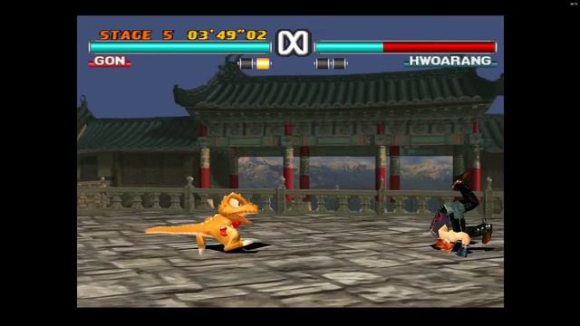 Tekken 3 Arcade Mode - GON Takes on the King of Iron Fist! смотреть онлайн