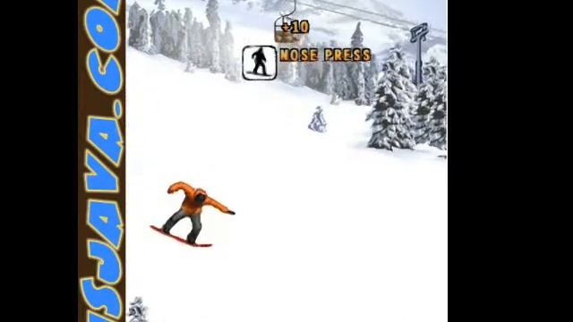 mobile game Shaun White Snowboarding - java игра смотреть онлайн
